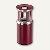 Hailo Ascher-Papierkorb-Kombination ProfiLine Combi Pro 30, bordeaux, 0930-539