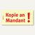 Haftnotizen bedruckt: Kopie an Mandant!:Produktabbildung 2