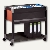 Durable Hängemappen-Wagen SYSTEM File Trolley, 1 Boden, schwarz, 3784-01