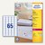 Adress-Etiketten Absender-Etikett 38.1 x 21.2 mm:Produktabbildung 1