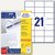 Avery Zweckform Universal-Etiketten, 70 x 42.3 mm, weiß, 4.620 St., 3652-200