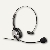 Hama Headset für DECT-Telefone, mit Kopfbügel, schwarz/silber, 00040625