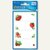 Haushaltsetiketten Z-Design, rechteckig - Erdbeeren, 12 Etiketten, 59673