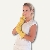 Franz Mensch Latex-Universal-Handschuh 'BETTINA', Größe L, gelb, 25928