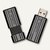 Verbatim USB-Stick PinStripe, 4 GB, Lesegeschwindigkeit 10 MB/s, schwarz, 49061