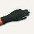 Papstar Handschuhe - Latex puderfrei - Größe L, schwarz, 100 Stück, 10016
