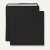 officio Briefumschlag, 220 x 220 mm, haftklebend, 120 g/qm, schwarz, 250 Stück