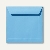 Farbige Briefumschläge 190 x 190 mm nassklebend ohne Fenster ozeanblau 500 St.