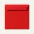 Farbige Briefumschläge 190 x 190 mm nassklebend ohne Fenster korallenrot 500 St.:Produktabbildung 1
