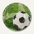 Papstar Pappteller 'Football', Durchmesser: 230 mm, 200 Stück, 81637