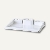 HAN Schreibtisch-Organisator i-Step, 256 x 162 x 45 mm, weiß, 17470-12