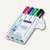 Staedtler Whiteboard Marker 'Lumocolor', Keilspitze 2-5 mm, 4er-Etui, 351 B WP4