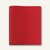 Ringbücher PROPYGLASS® Viquel A4, 4-Rund-Ringe Ø 20 mm, rot, 25 Stück, V020901