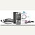 Philips Diktier-/Wiedergabe-Set 'Pocket Memo Set DPM6700', 4 GB Speicher,DPM6700