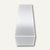Alco Buchstütze Metall, 125 x 140 x 145 mm konisch, weiß, 2 Stück, 4304-10