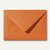 Farbiger Briefumschlag Metallic, 110x156mm, nasskl., ohne Fenster, orange, 500 S