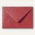Farbiger Briefumschlag Metallic, 120x180mm, nasskl., ohne Fenster, dunkelrot, 50