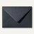Farbiger Briefumschlag Metallic, 156x220 mm, nasskl., ohne Fenster, schwarz, 500