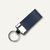 Alassio Schlüsselanhänger, Leder, inkl. Schlüsselring, 35 x 110 mm, blau, 43208