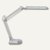 MAUL LED-Tischleuchte MAULatlantic, H 42 cm, mit Standfuß, silber, 8203695