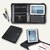 Alassio Tablet PC Mappe LOMBARDO für iPad, DIN A4, Mikrofaser, schwarz, 30108