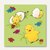 Dekorservietten 'Sweet Hatchlings', 1/4-Falz, 3-lagig, 33 x 33 cm, 300 St.