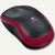 Logitech Wireless Maus M185, optisch, kabellos, USB, schwarz/rot, 910-002240