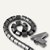 Hama Kabelbündel-Schlauch 'Easy Cover®', Länge: 1.5 m, Ø 30 mm, silber, 00020601