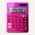 Tischrechner LS-123K, 12-stellig, Solar + Batterie, metallicpink, 9490B003AA