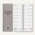 Glocken Wochenkalender - Hochformat, 1 Woche / 1 Seite, 10x29.6 cm, grau,5015021