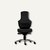 Bürodrehstuhl 'Ortholetic Balance' ohne Kopfstütze, Stoff, schwarz, O1500B-109