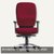 Drehstuhl Business Office - Sitzhöhe: 46-56 cm, Stoff, bordeaux, 1500B-104