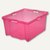 keeeper Drehstapelbox franz, 44 l, 520 x 430 x 260 mm, pink