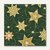 Papstar Servietten 'Just Stars', 3-lagig, 1/4-Falz, 33 x 33 cm, 300 St., 81780