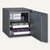 Brandschutzschrank OfficeDataStar 115, 659x630x648mm, Elektronikschloss, graphit