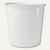 HAN Papierkorb LOOP - 13 Liter, rund, Höhe: 287 mm, weiß, 18140-12