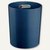Sicherheits-Papierkorb, 24 l, durchschmelzsicher, Kunststoff, 360 x 300 mm, blau