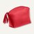Alassio Handtaschen-Etui, Kosmetiktasche mit Reißverschluß, Leder, rot, 2703