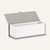 Krimskrams Klapp-Box CANDY BAR, 180 x 65 x 60 mm, taupe/weiß, 2 Stück