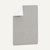 CANDY BAR Einzel-Karte, 108x158mm, 250 g/m², taupe / weiß, 25 St., 16441021229
