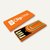 Xlyne USB-Stick Clip/me, mit Büroklammerm, 8 GB, orange, CM08CO000