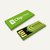 Xlyne USB-Stick Clip/me, mit Büroklammerm, 16 GB, grün, CM16HG000