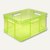 Aufbewahrungsbox 'Euro-Box' XL - 28 Liter, 430 x 350 x 240 mm, PP, grün-transpar