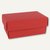 Geschenkschachteln A5, Karton, 26.6 x 17.2 x 7.8 cm, 350 g/m², rot, 12er-Pack