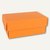 Geschenkschachteln A4, Karton, 34 x 22 x 11.5 cm, 350 g/m², orange, 12er-Pack