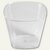 Papstar Fingerfood-Becher, eckig, 0.05 l, 4.2 x 5 x 5 cm, 50 Stück, 85122