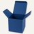 Würfelschachtel / klein, Karton, 5.5 x 5.5 x 5.5 cm, 350 g/m², dunkelblau, 12St.