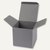 Würfelschachtel / klein, Karton, 5.5 x 5.5 x 5.5 cm, 350 g/m², grau, 12 St