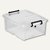 Strata Mehrzweckbox - 20 Liter, 360 x 190 x 490 mm, Frontöffnung, PP, transp.