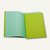 Notizheft EcoQua Colore, DIN A5, blanko, kratzfest, 40 Blatt, grün, 65600189